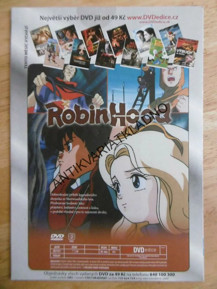 ROBIN HOOD, DVD FILM 
