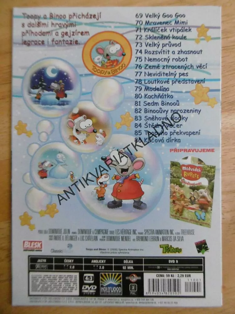 TOOPY A BINOO, 5., DVD FILM 