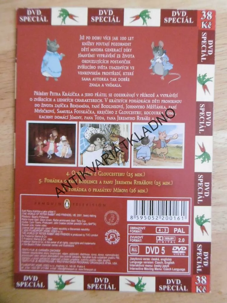 SVĚT PETRA KRÁLÍČKA A JEHO PŘÁTEL, 2., DVD FILM