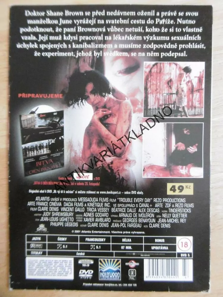 MILUJI TĚ K SEŽRÁNÍ, DVD FILM