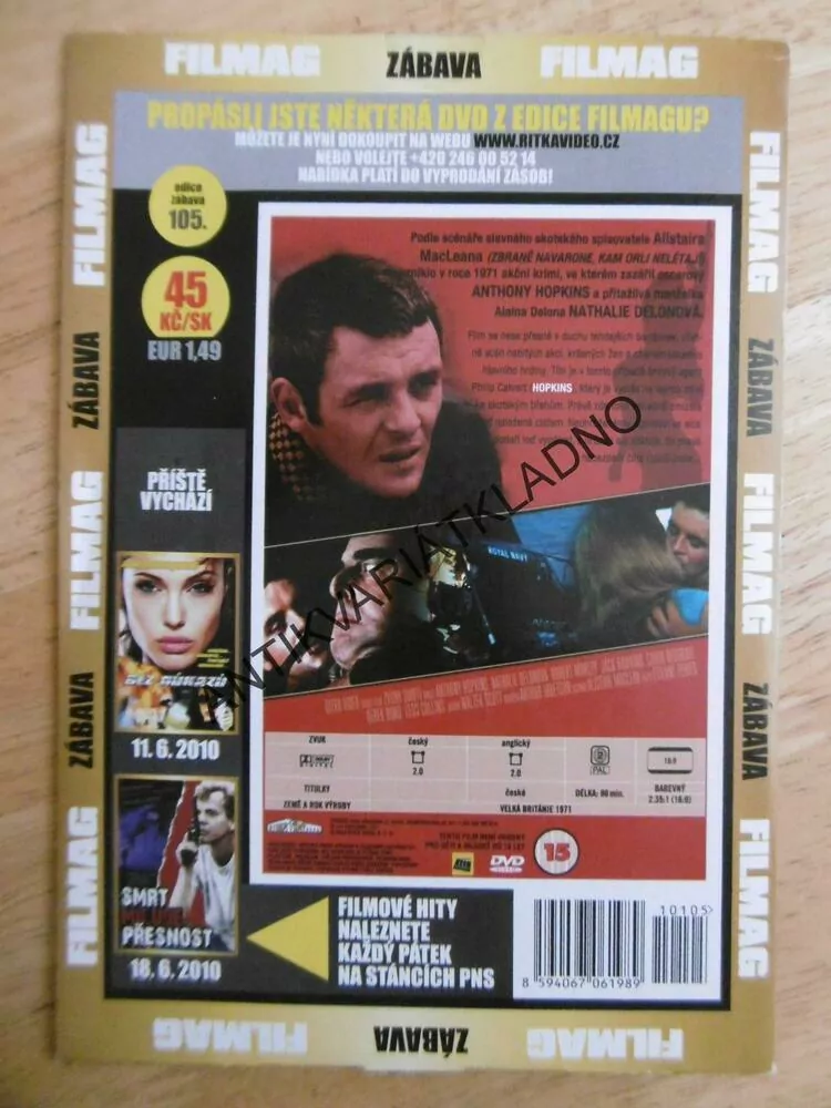 ZVONY SMRTI, DVD FILM