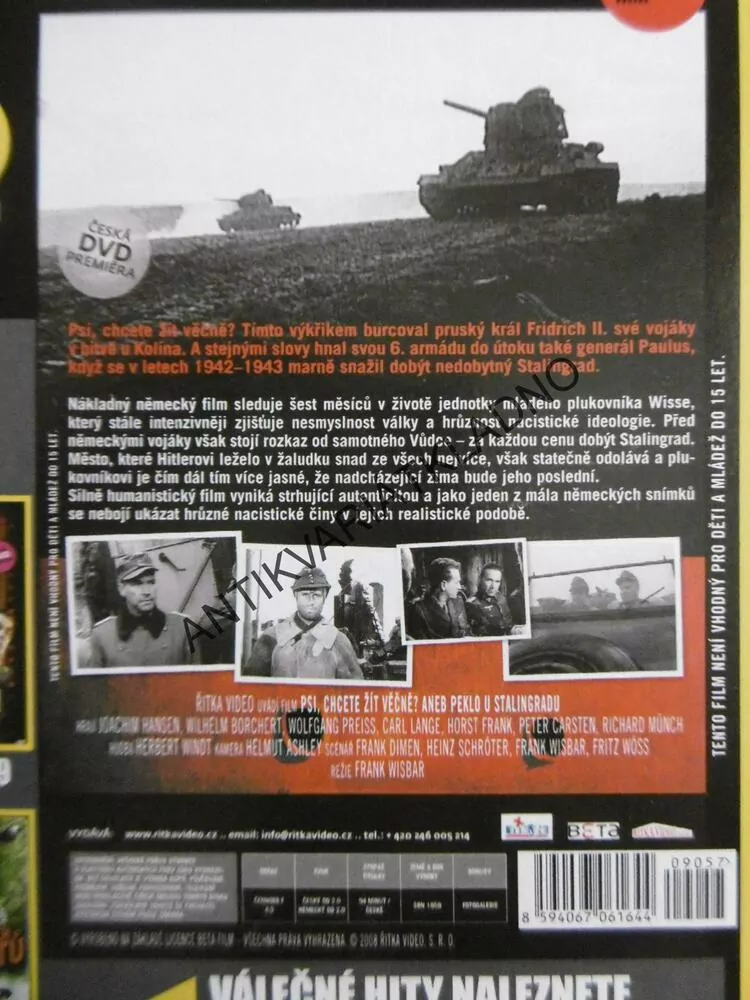 PEKLO U STALINGRADU, DVD FILM