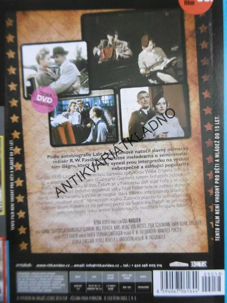 LILI MARLEEN, DVD FILM