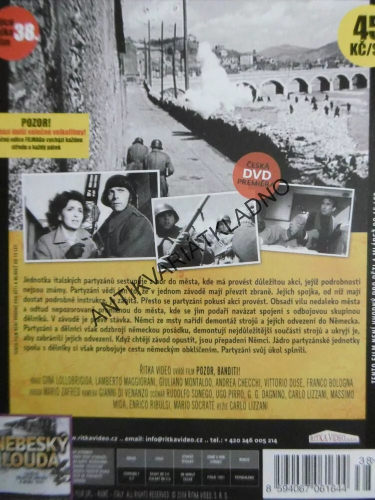 POZOR, BANDITI!, DVD FILM