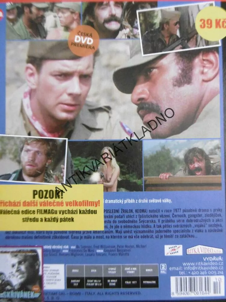 TEN PROKLETÝ OBRNĚNÝ VLAK, DVD FILM