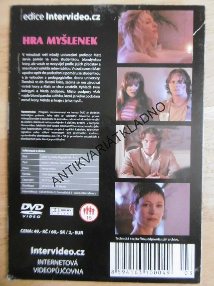 HRA MYŠLENEK, DVD FILM