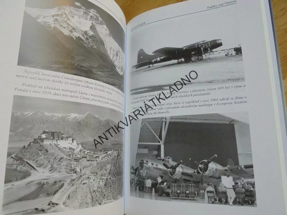 PADÁKY NAD TIBETEM, TAJNÉ OPERACE CIA 1957-1974,PARAŠUTISMUS, **an