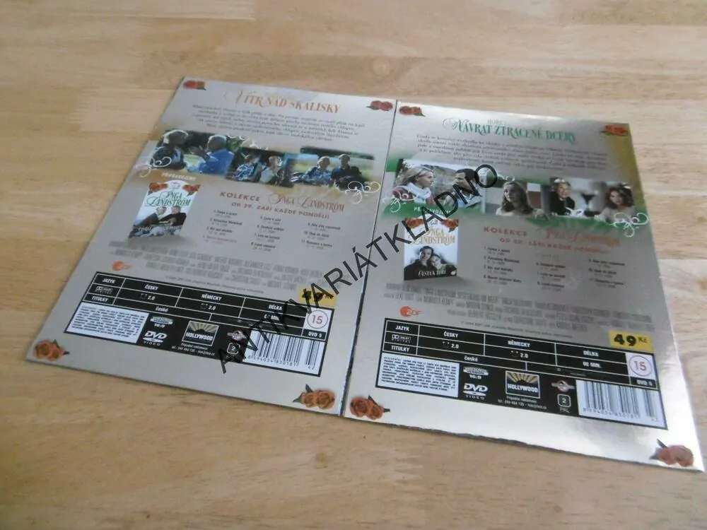 INGA LINDSTRÖM, MOŘE LÁSKY 3-4, DVD FILM