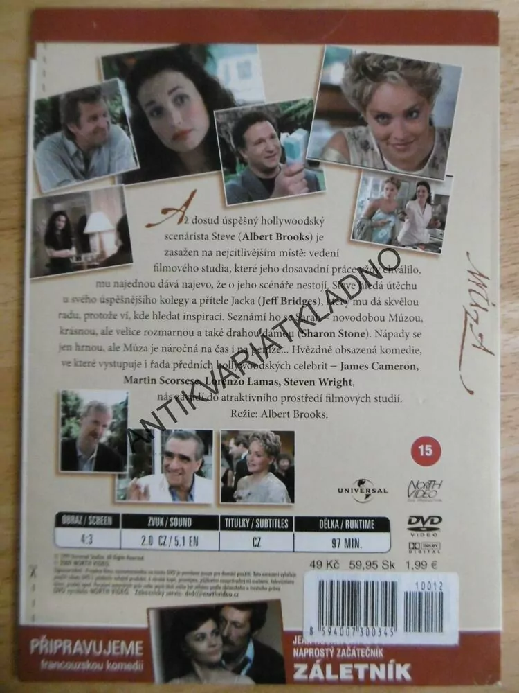 MÚZA, DVD FILM