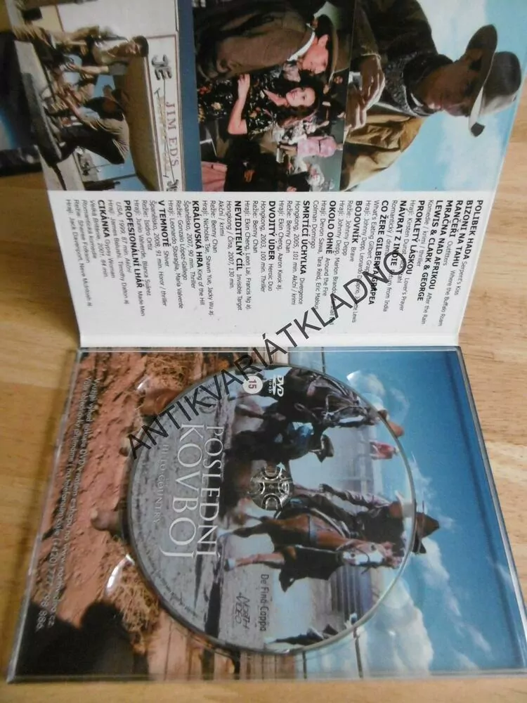 POSLEDNÍ KOVBOJ, WOODY HARRELSON, DVD FILM