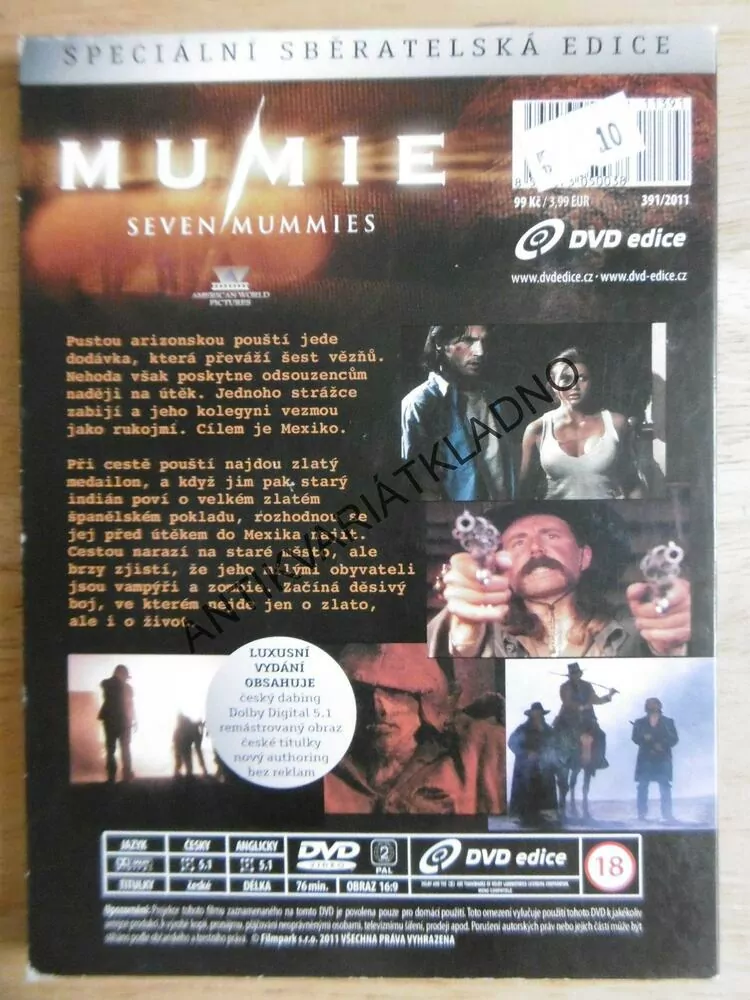 MUMIE, DVD FILM