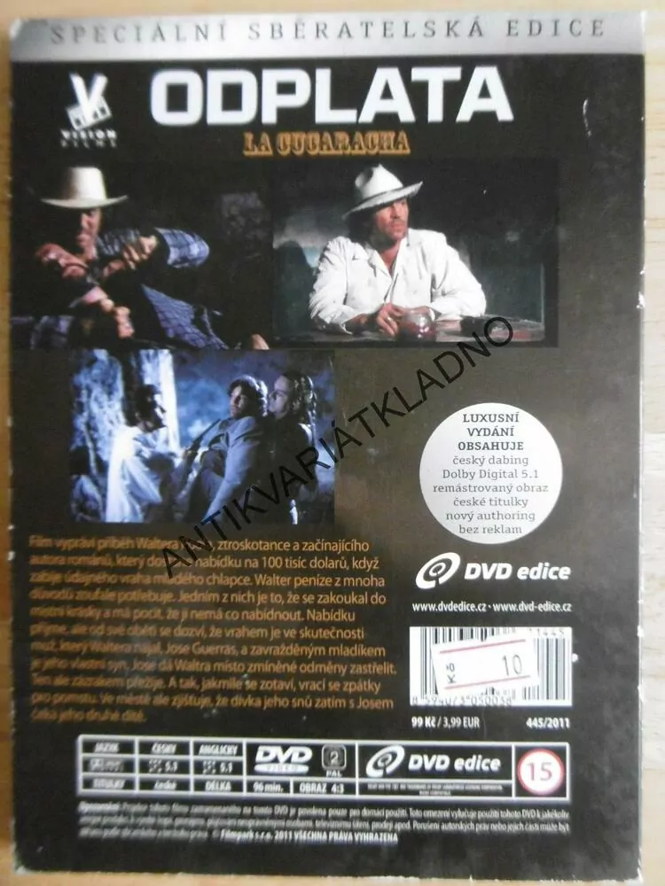 ODPLATA, ERIC ROBERTS, DVD FILM