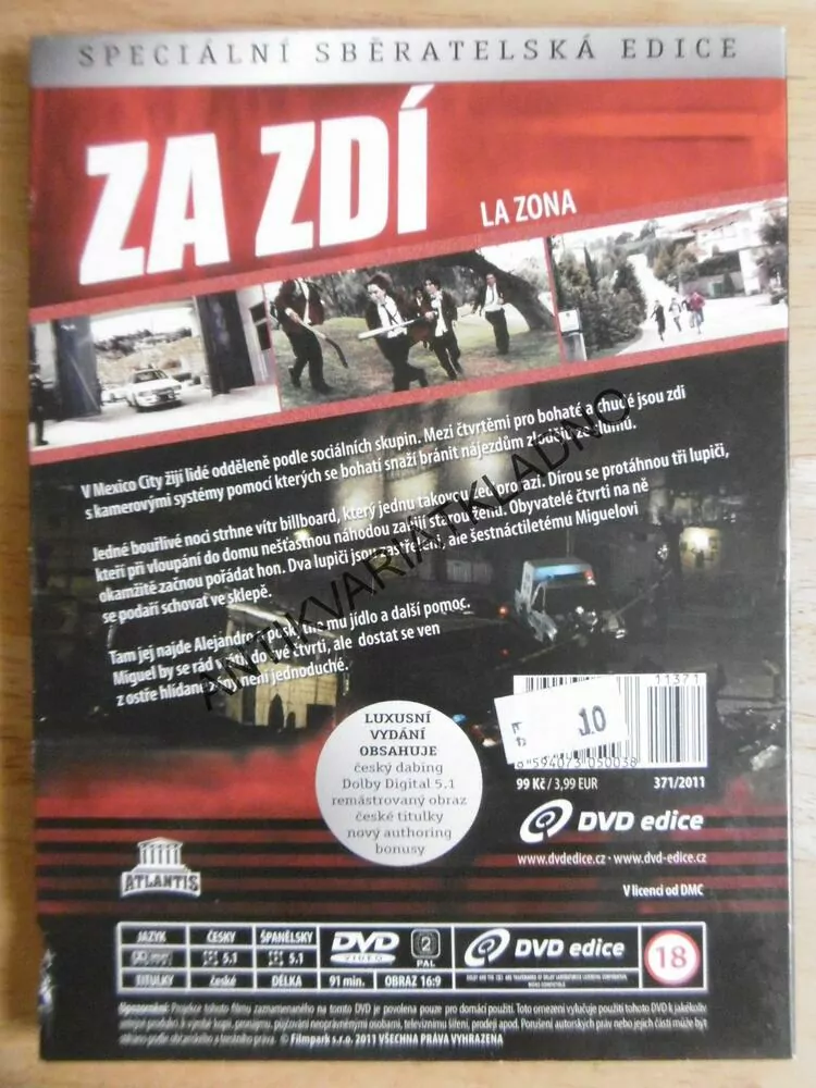 ZA ZDÍ, DVD FILM
