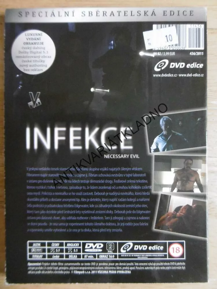 INFEKCE, DVD FILM