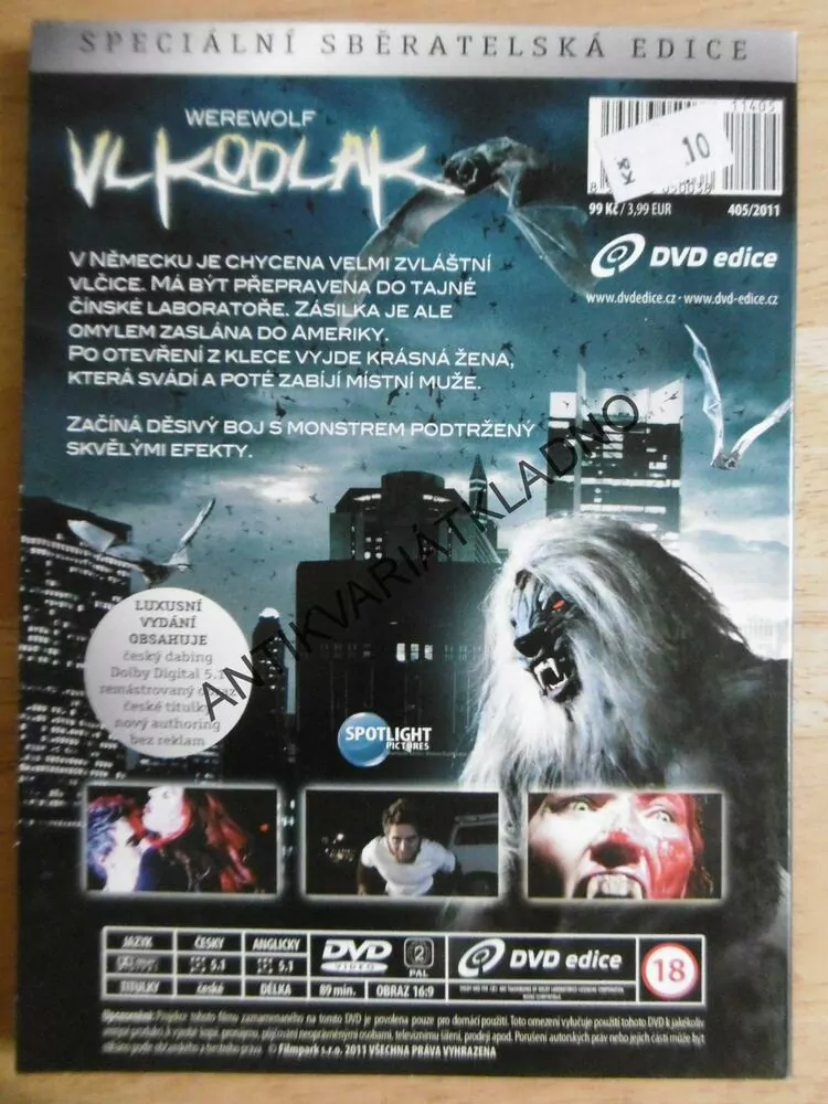 VLKODLAK, DVD FILM