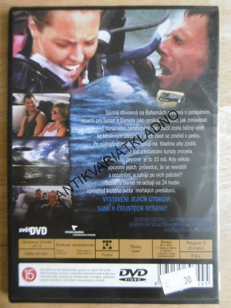 OTEVŘENÉ MOŘE, DVD FILM