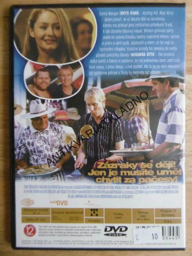 SPADL Z OBLAKŮ, DVD FILM