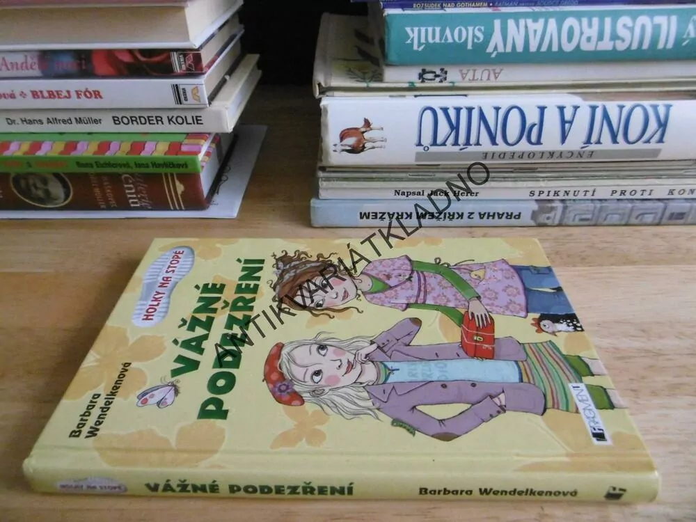 VÁŽNÉ PODEZŘENÍ, HOLKY NA STOPĚ, BARBARA WENDELKENOVÁ, **an