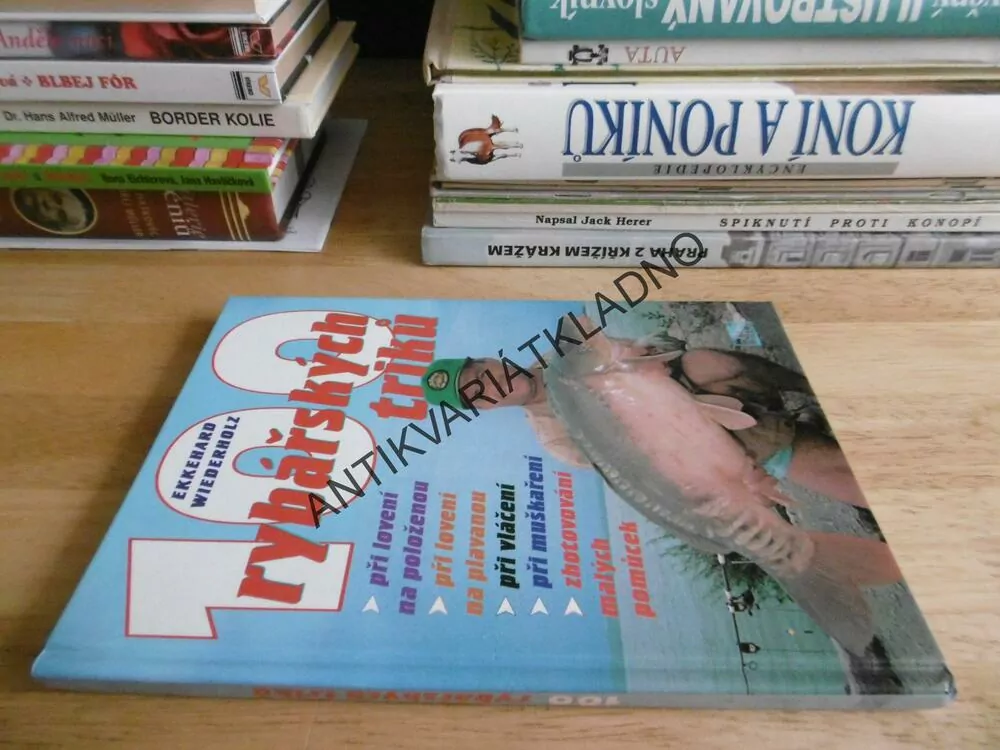100 RYBÁŘSKÝCH TRIKŮ, E. WIEDERHOLZ, MUŠKAŘENÍ AJ., **an