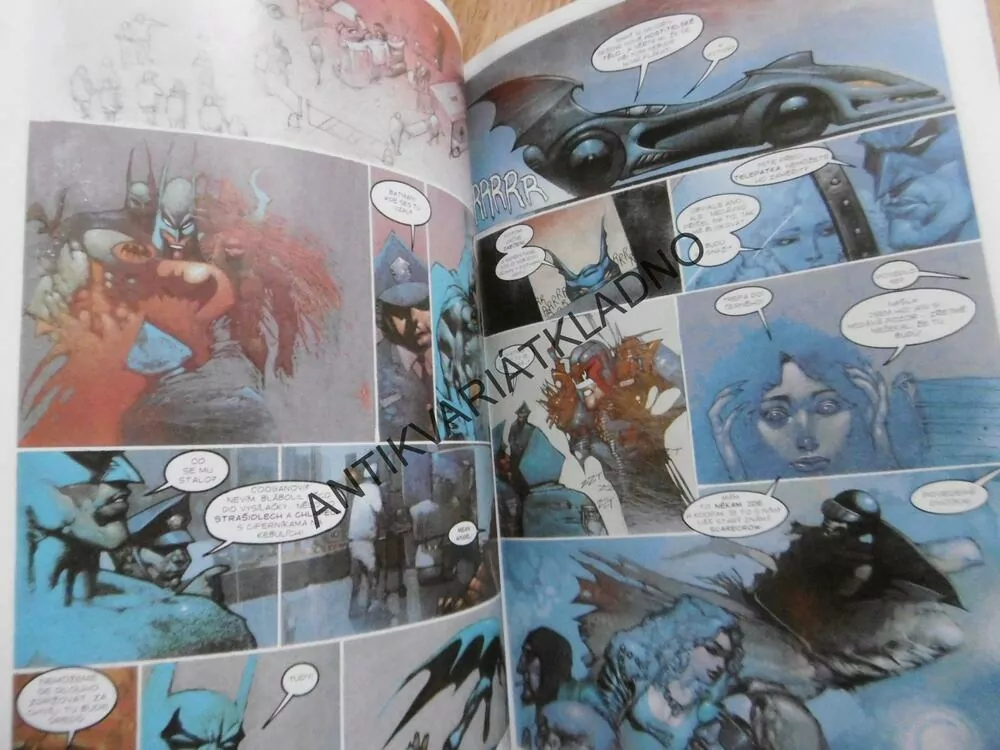 MODRÁ CREW, ROZSUDEK NAD GOTHAMEM, BATMAN, SOUDCE DREDD, **an