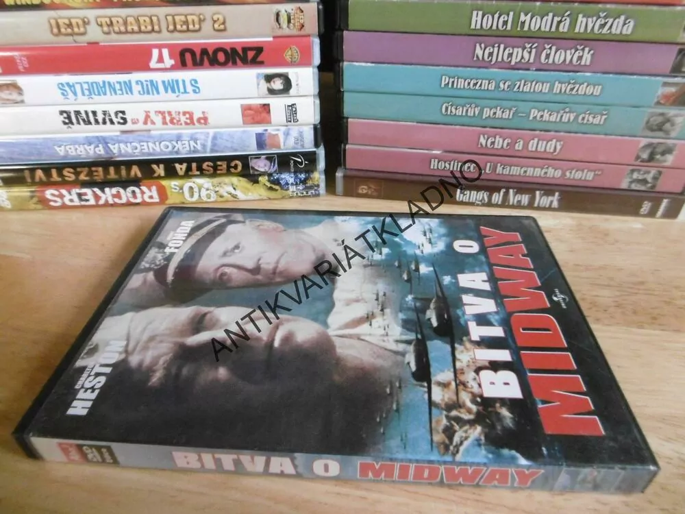 BITVA O MIDWAY, HESTON, FONDA, DVD FILM