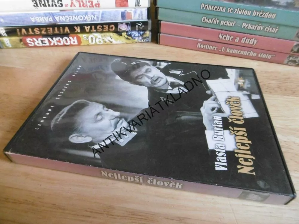 NEJLEPŠÍ ČLOVĚK, DVD FILM  ČR