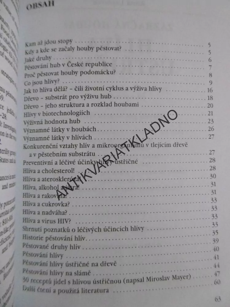 ZÁZRAČNÁ HOUBA? HLÍVA ÚSTŘIČNÁ, ANNA LEPŠOVÁ, **an