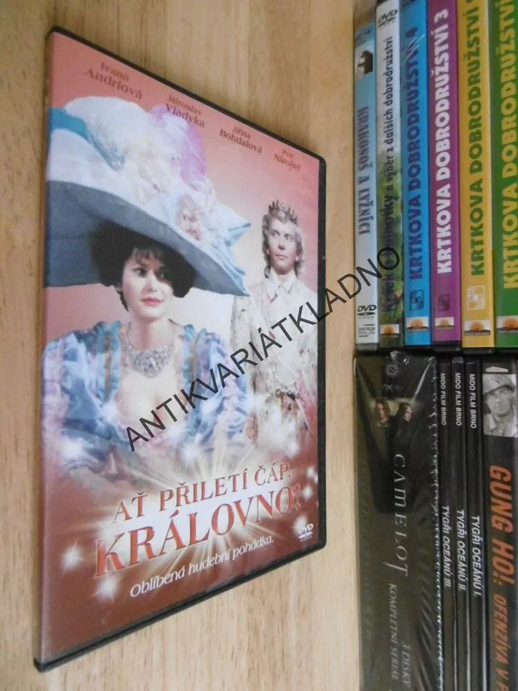 AŤ PŘILETÍ ČÁP, KRÁLOVNO!, DVD FILM