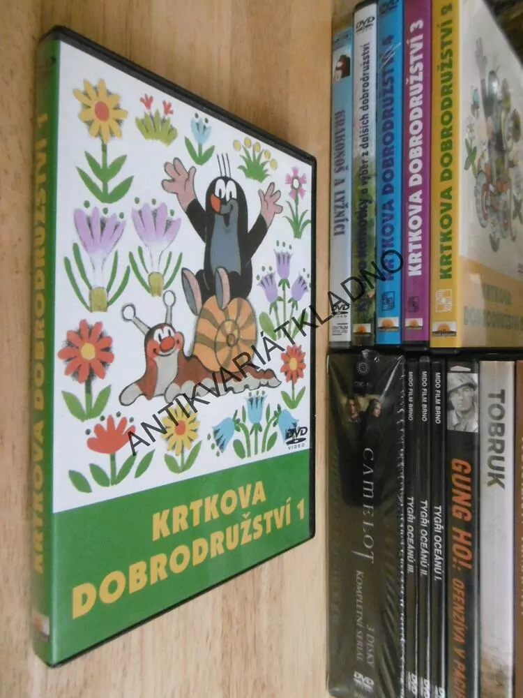 KRTEK- KRTKOVA DOBRODRUŽSTVÍ 1., DVD FILM POHÁDKA