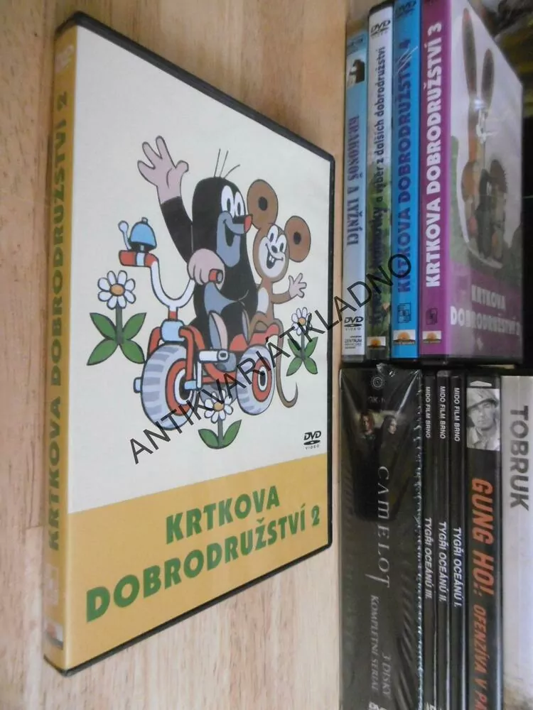 KRTEK- KRTKOVA DOBRODRUŽSTVÍ 2., DVD FILM POHÁDKA