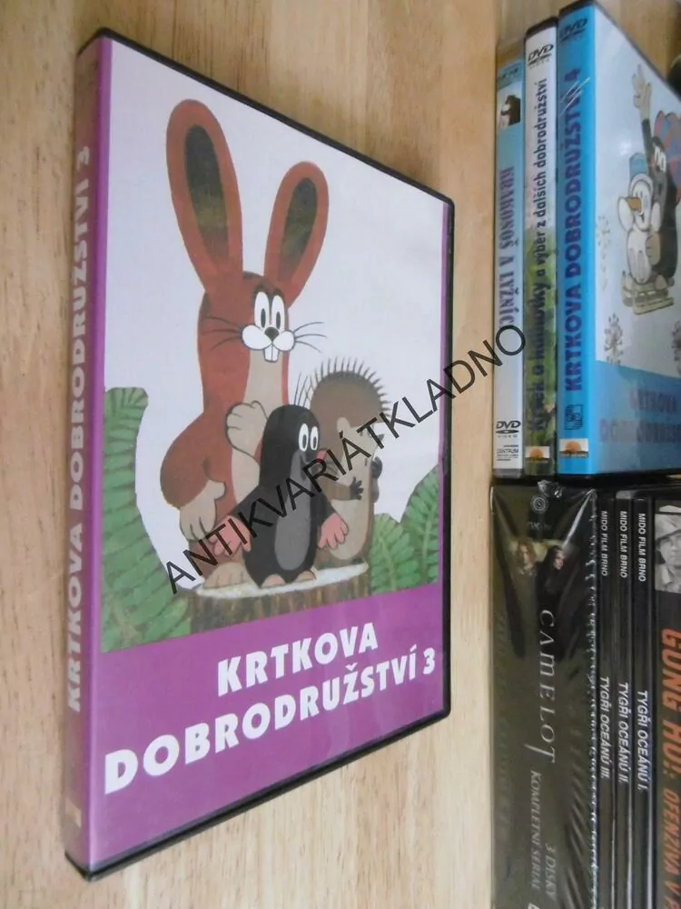 KRTEK- KRTKOVA DOBRODRUŽSTVÍ 3., DVD FILM POHÁDKA