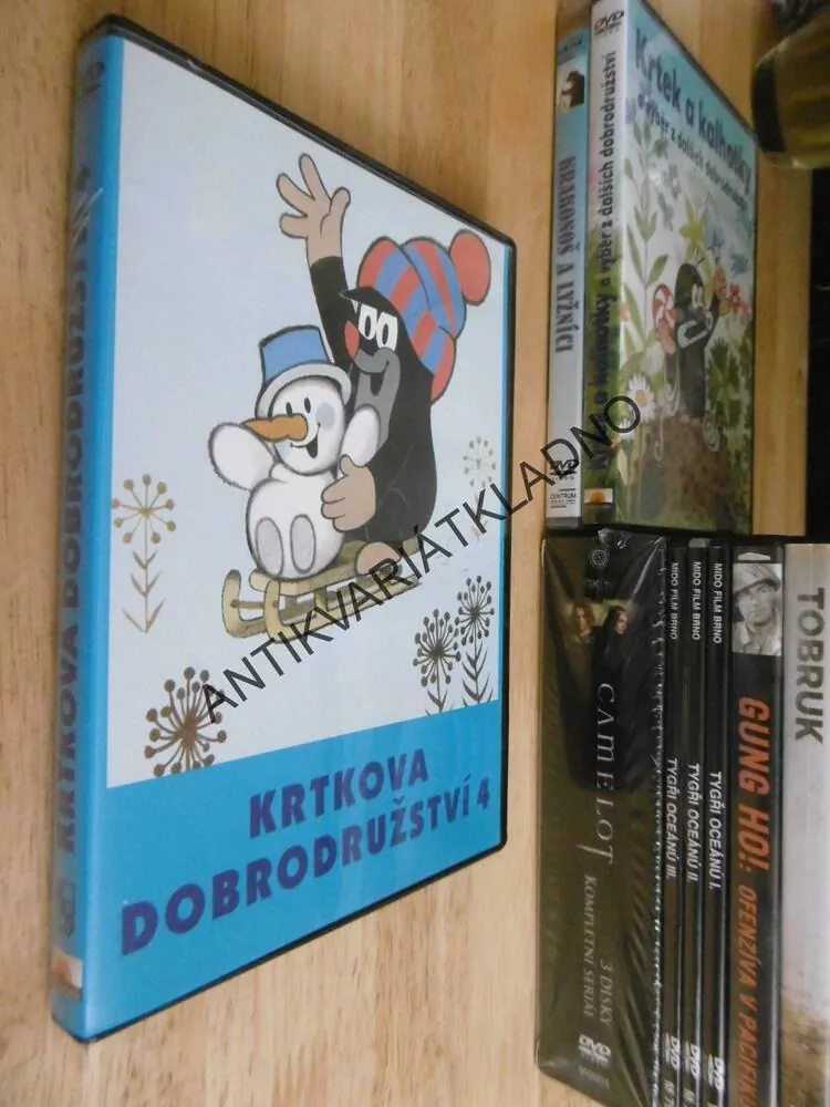 KRTEK- KRTKOVA DOBRODRUŽSTVÍ 4., DVD FILM POHÁDKA