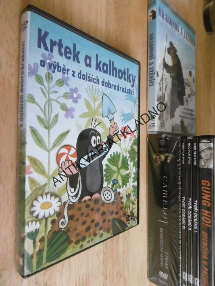KRTEK A KALHOTKY VÝBĚR Z DALŠÍCH DOBRODRUŽSTVÍ, DVD FILM POHÁDKA