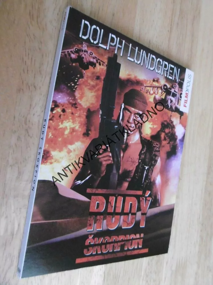 RUDÝ ŠKORPION, DOLPH LUNGDGREN, DVD FILM
