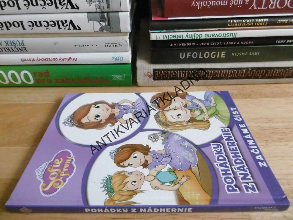 SOFIE PRVNÍ, POHÁDKY Z NÁDHERNIE, ZAČÍNÁME ČÍST, DISNEY JUNIOR,