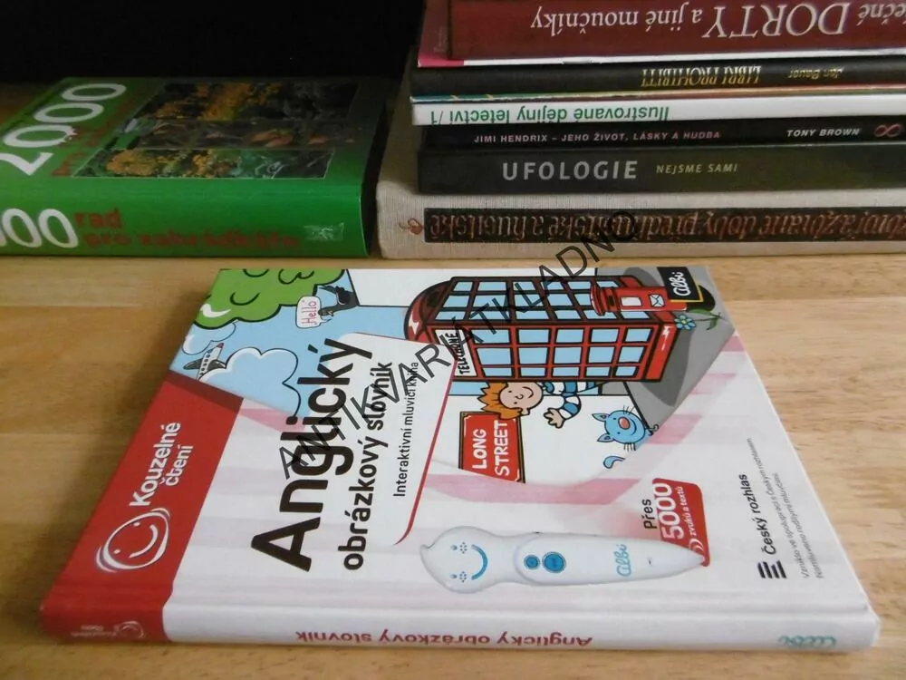 ANGLICKÝ OBRÁZKOVÝ SLOVNÍK, ANGLICKY - ČESKY, **an
