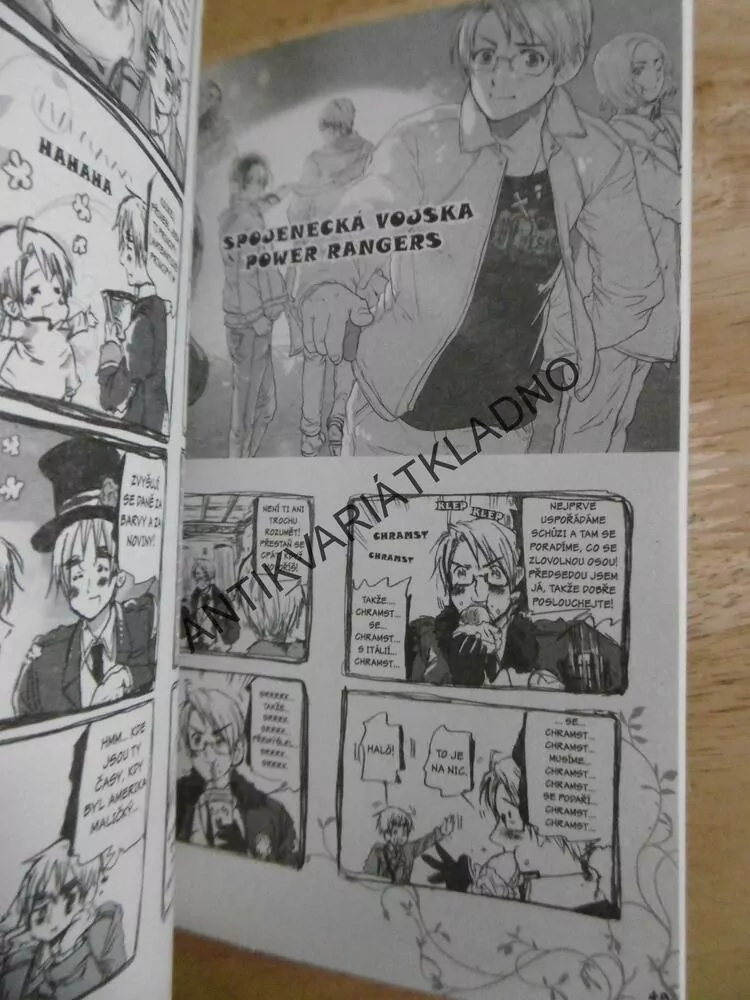 HETALIE 1. MOCNOSTI OSY, MANGA KOMIKS, 