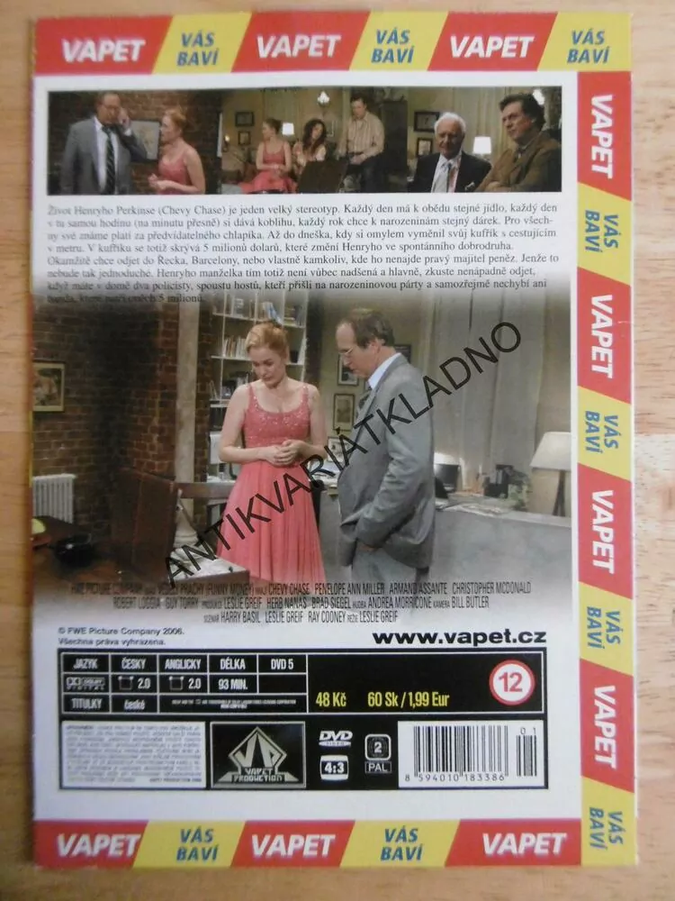 VESELÝ PRACHY, DVD FILM 