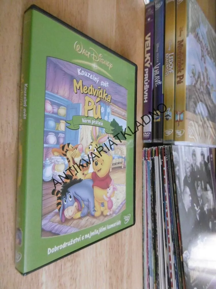 KOUZELNÝ SVĚT MEDVÍDKA PÚ, VĚRNÍ PŘÁTELÉ, MEDVÍDEK PÚ. DVD FILM