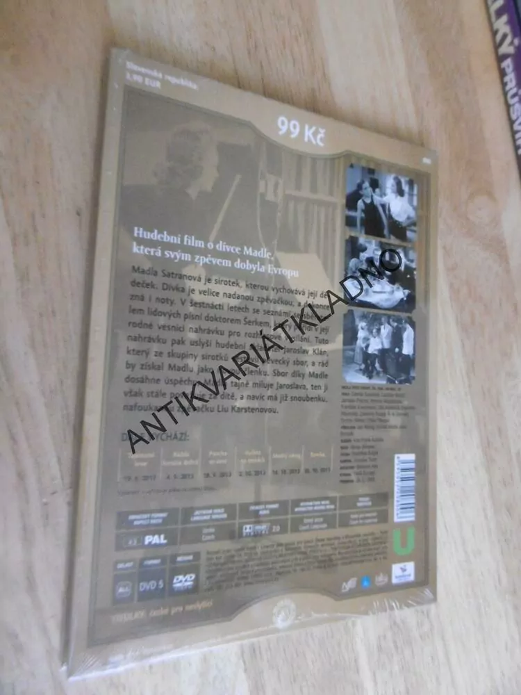 MADLA ZPÍVÁ EVROPĚ, DVD FILM