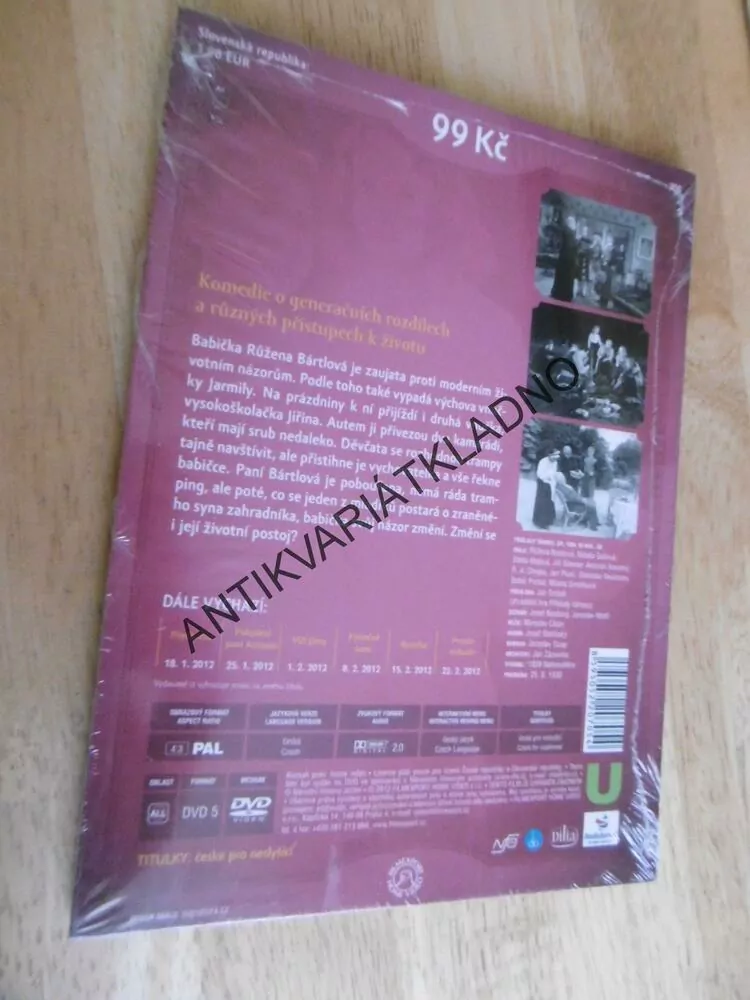 PŘÍKLADY TÁHNOU, DVD FILM