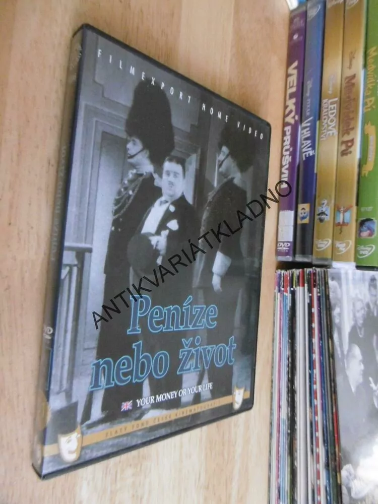 PENÍZE NEBO ŽIVOT, DVD FILM