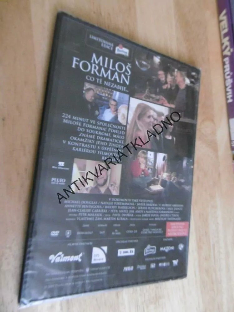 MILOŠ FORMAN, CO TĚ NEZABIJE..., DVD FILM