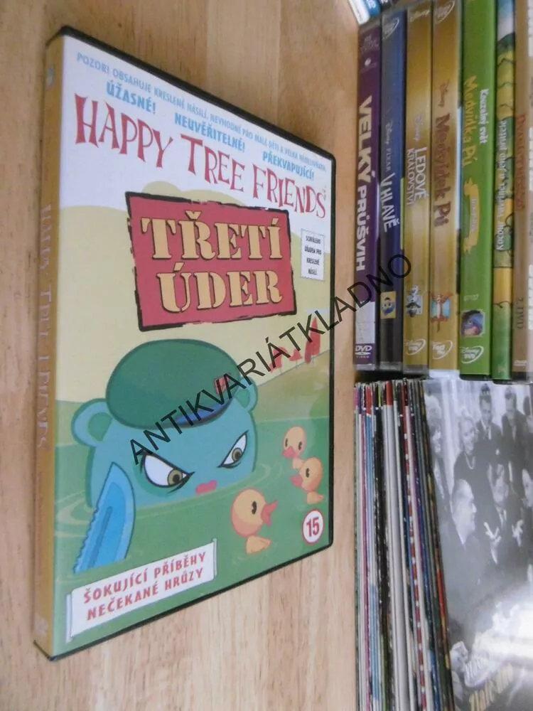 HAPPY TREE FRIENDS, 3., TŘETÍ ÚDER, DVD FILM
