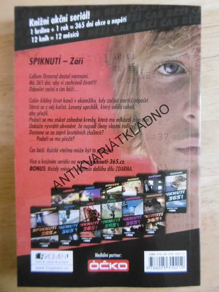 SPIKNUTÍ 365, ZÁŘÍ, GABRIELLE LORD, **an
