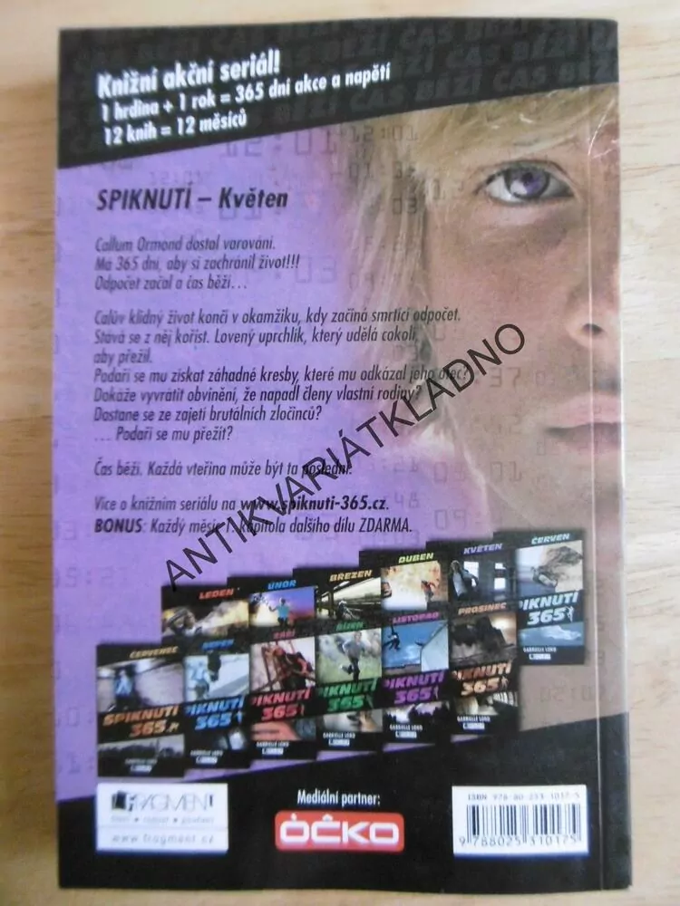 SPIKNUTÍ 365, KVĚTEN, GABRIELLE LORD, **an