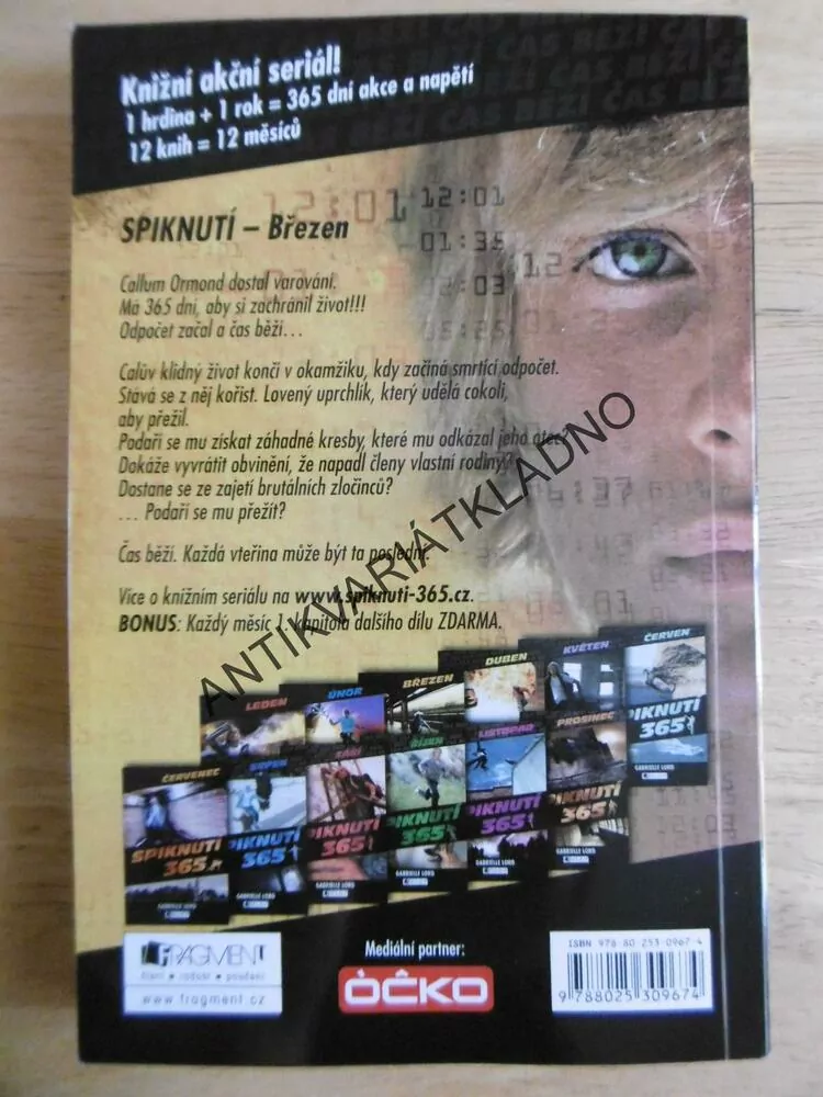 SPIKNUTÍ 365, BŘEZEN, GABRIELLE LORD, **an