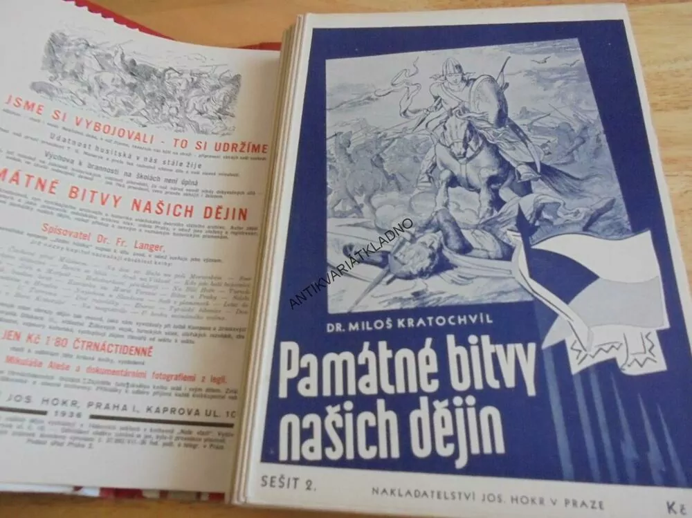PAMÁTNÉ BITVY NAŠICH DĚJIN, KRATOCHVÍL, SEŠITOVÉ VYDÁNÍ