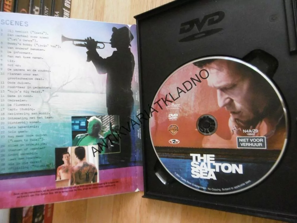 THE SALTON SEA, VAL KILMER, POUZE ČESKÉ TITULKY, DVD FILM