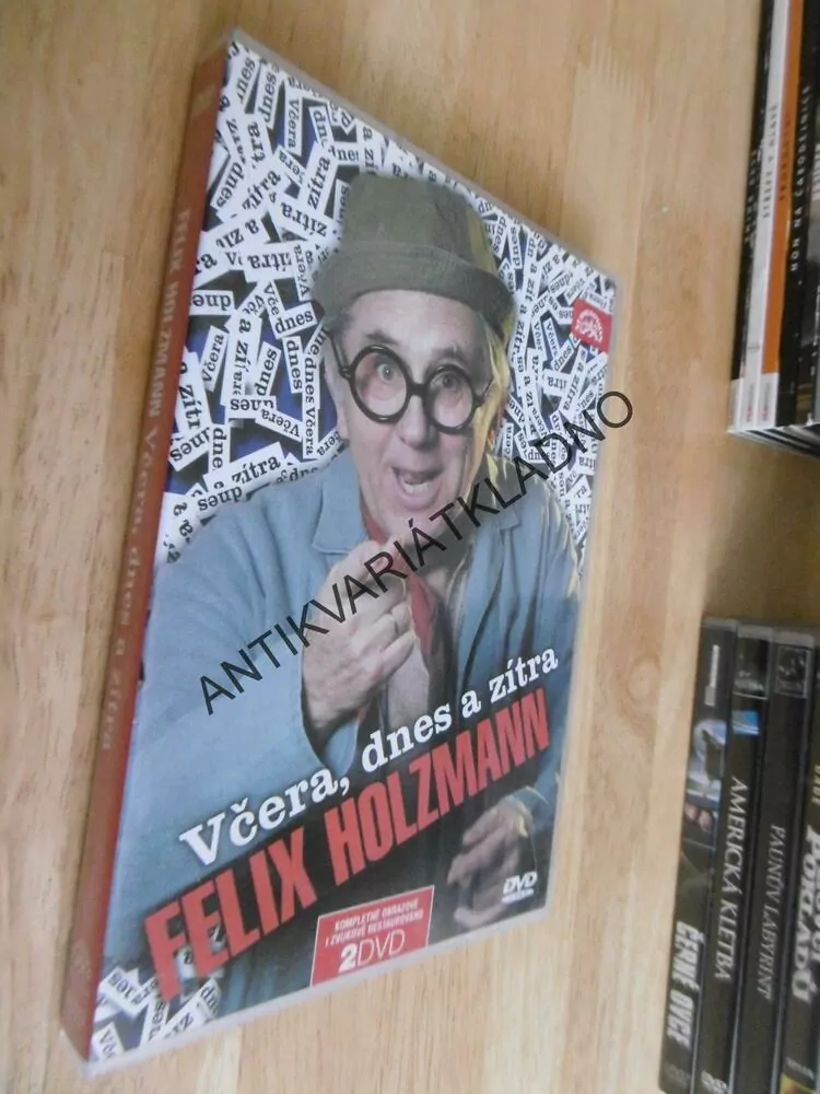 FELIX HOLZMAN, VČERA, DNES A ZÍTRA, 2 X DVD FILM